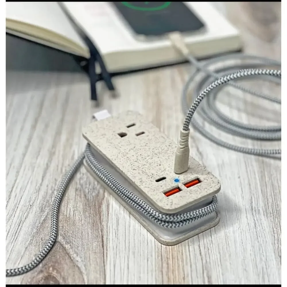 Power Trip Eco Outlet/Usb/Usb-C Charge